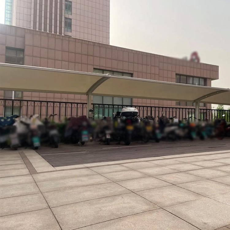 南阳膜结构电动车棚